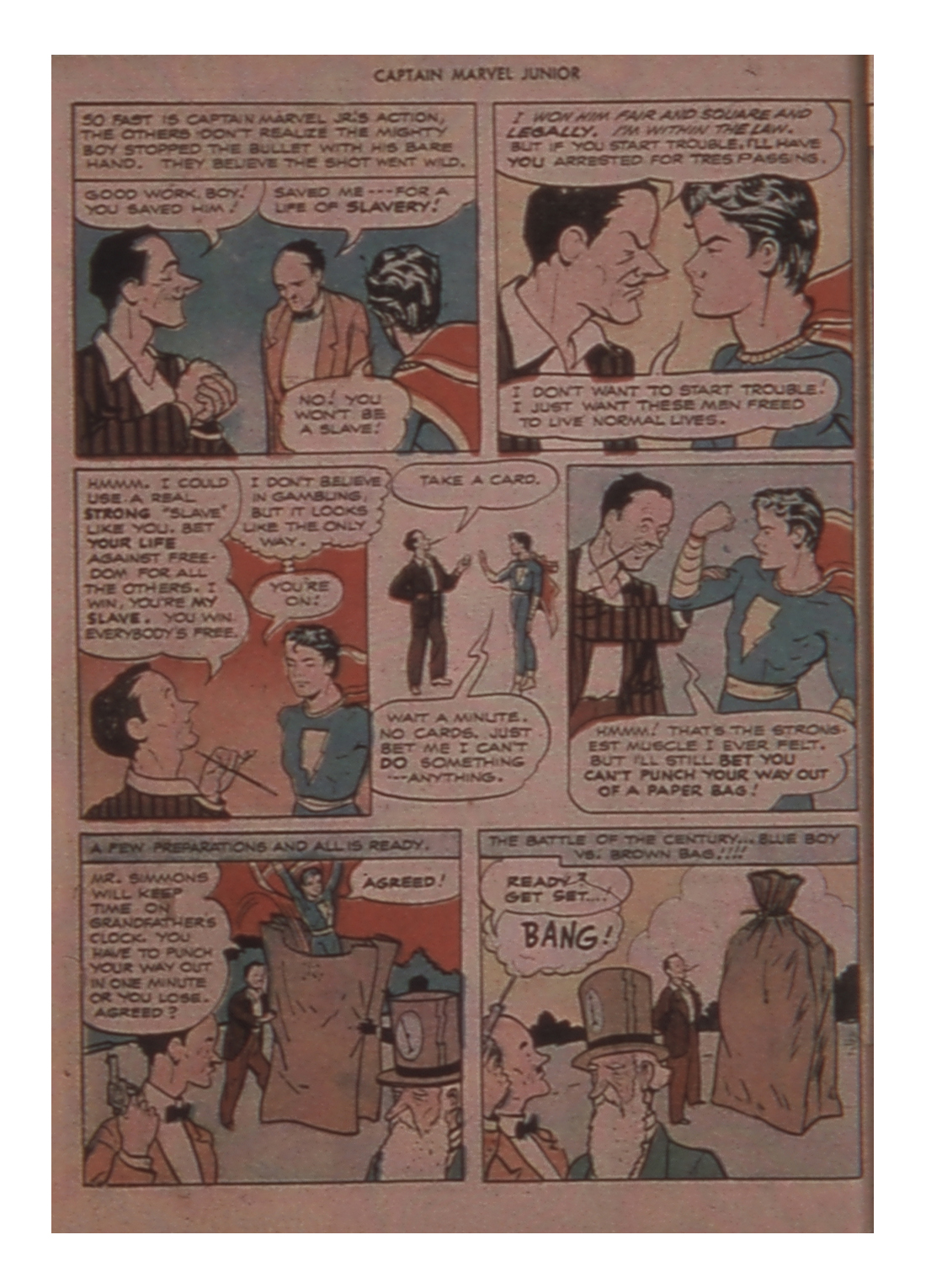 Read online Captain Marvel, Jr. comic -  Issue #56 - 46