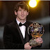 Lionel Messi Pemain Terbaik Dunia 2010 (FIFA Ballon d’Or)
