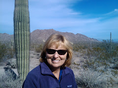 Cathy in the San Tan Mountains