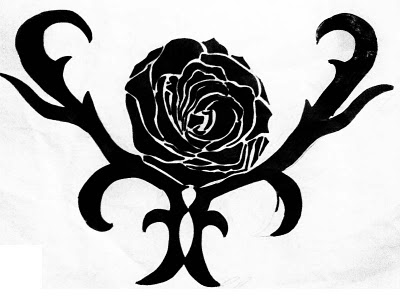 Hallo wallpaper: tribal rose tattoo designs