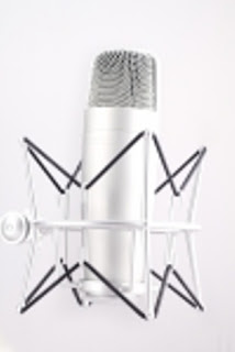 Silver Microphone