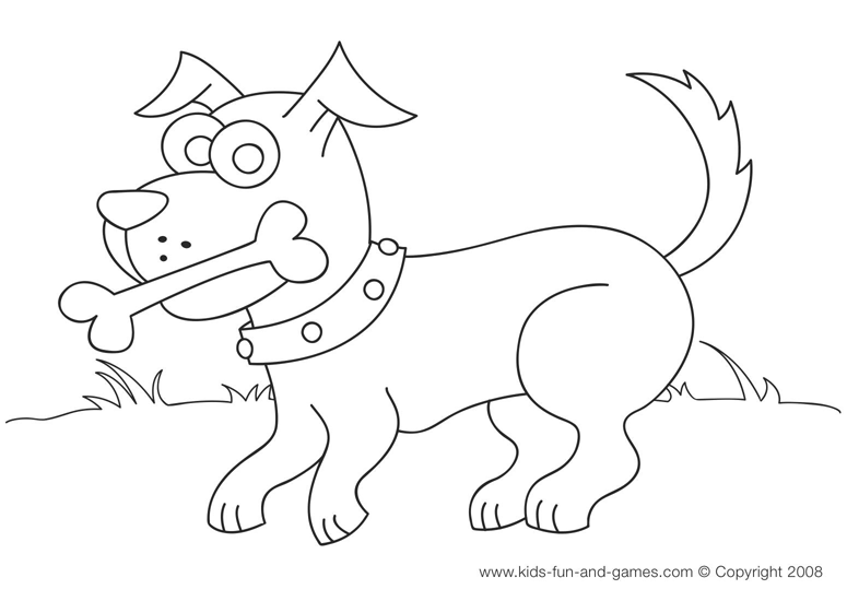 a dog coloring pages - photo #50