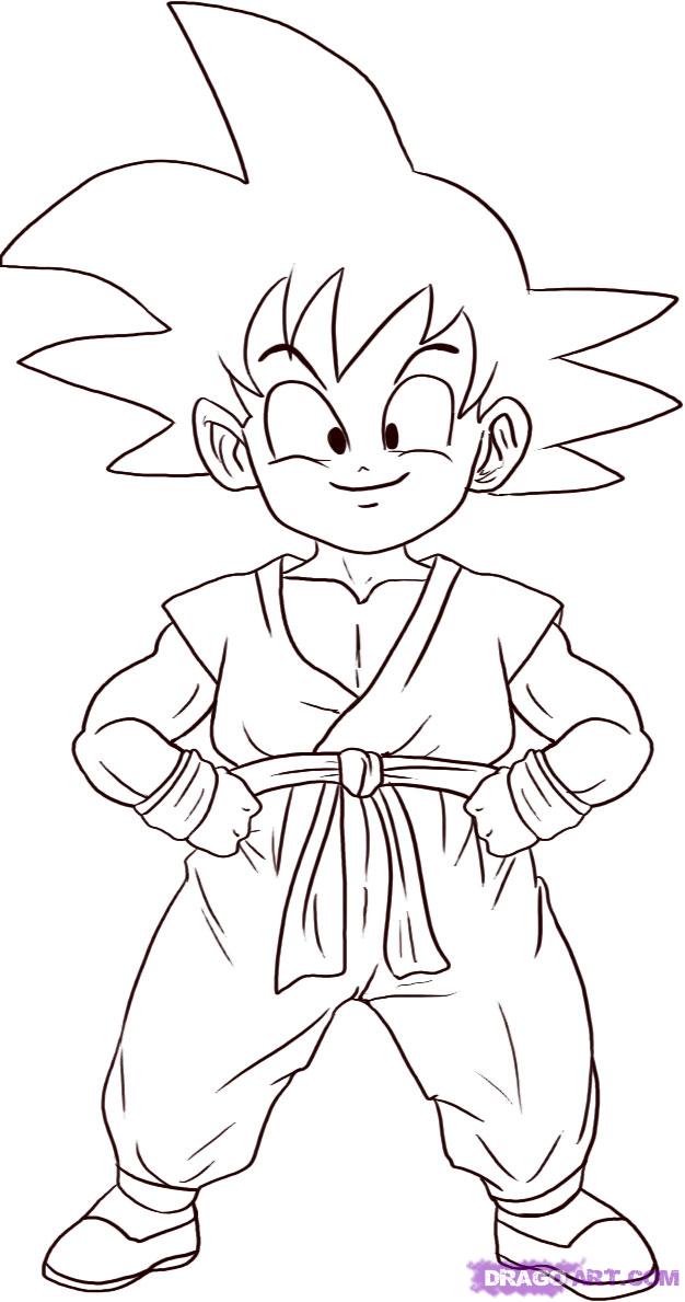 dbz coloring pages - photo #35