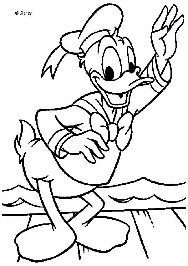 Free Disney Donald Duck Coloring Pages Free Disney Donald Duck Coloring Pages