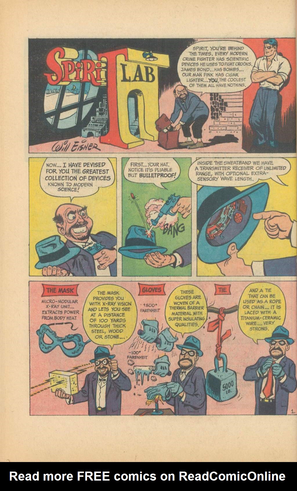 Read online The Spirit (1966) comic -  Issue #1 - 23