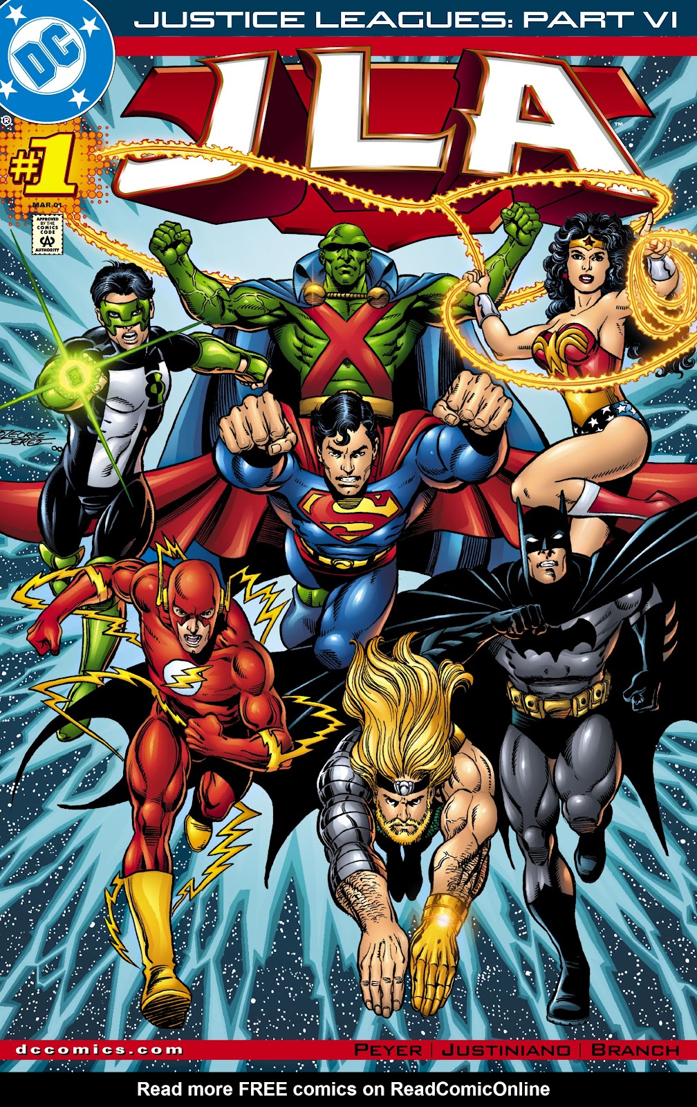 Justice Leagues: JLA issue Full - Page 1