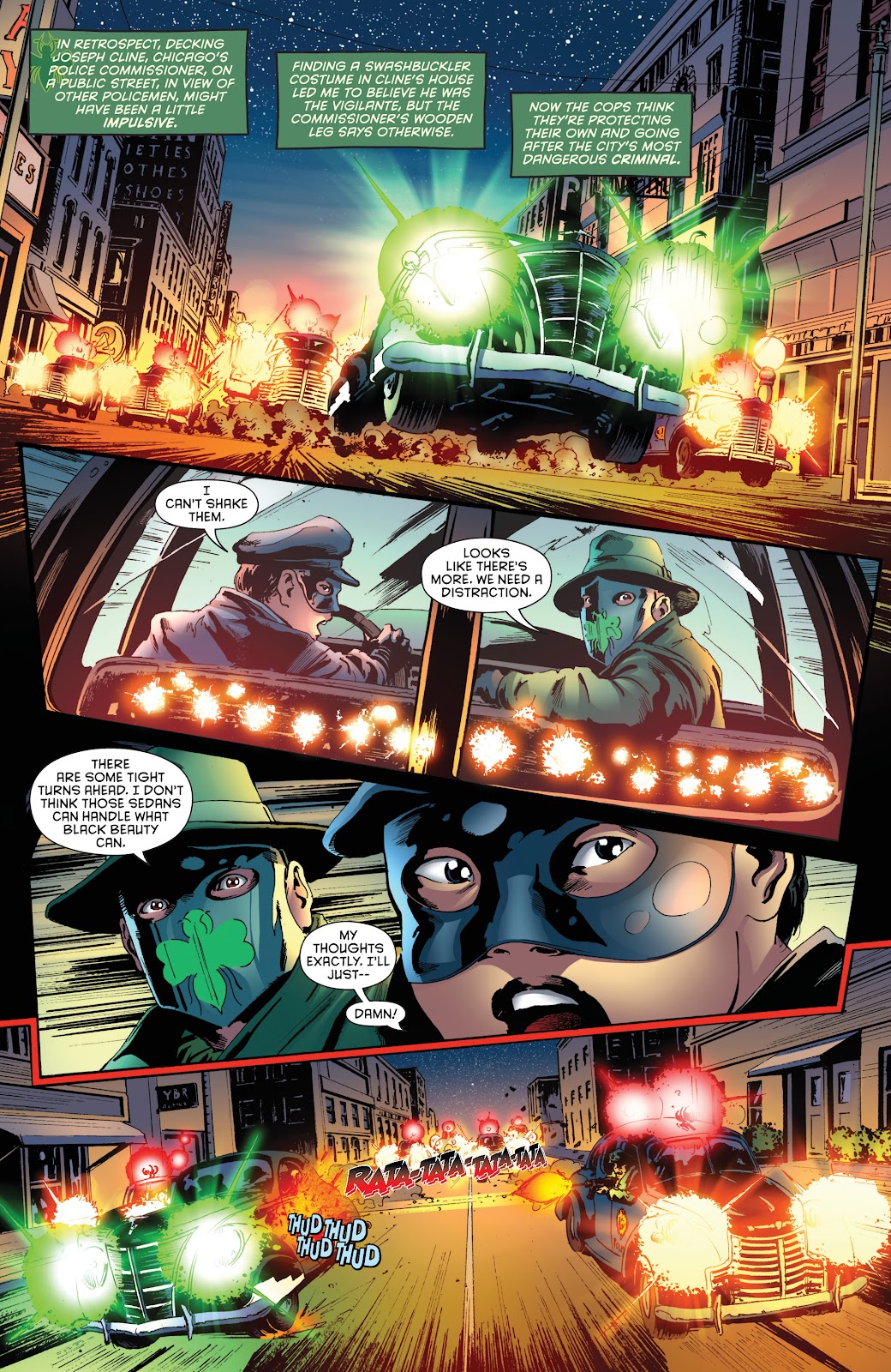 Green Hornet: Reign of The Demon issue 4 - Page 4