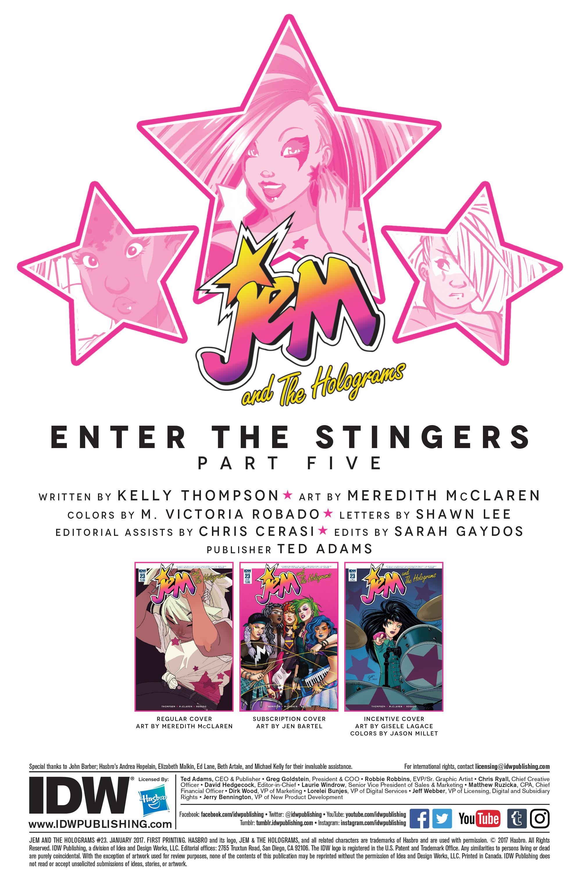 Read online Jem and The Holograms comic -  Issue #23 - 2