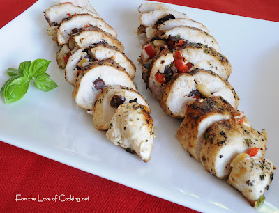 mediterranean stuffed chicken breasts