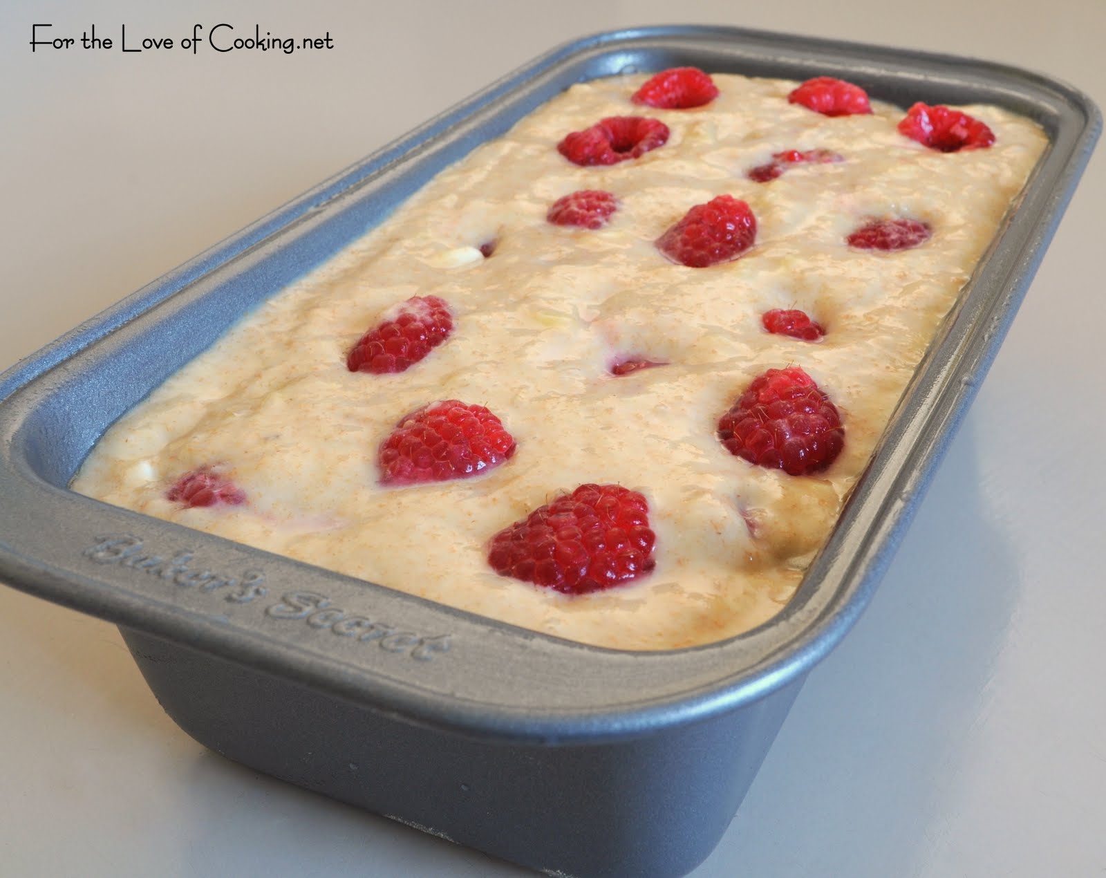 Banana Raspberry And White Chocolate Chip Bread For The Love Of Cooking