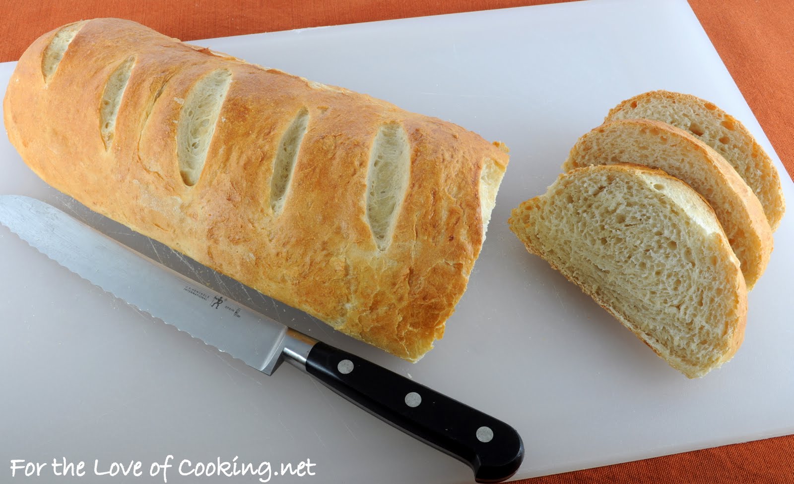Roasted Garlic French Bread For the Love of Cooking