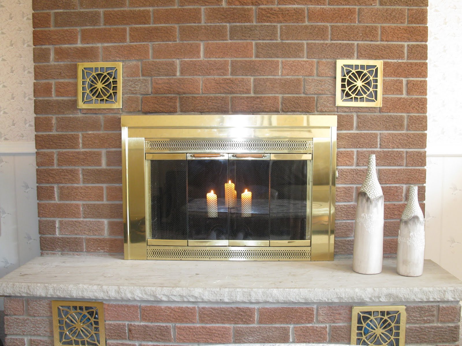 White Swan Homes And Gardens How To Clean Soot From Fireplace Brick