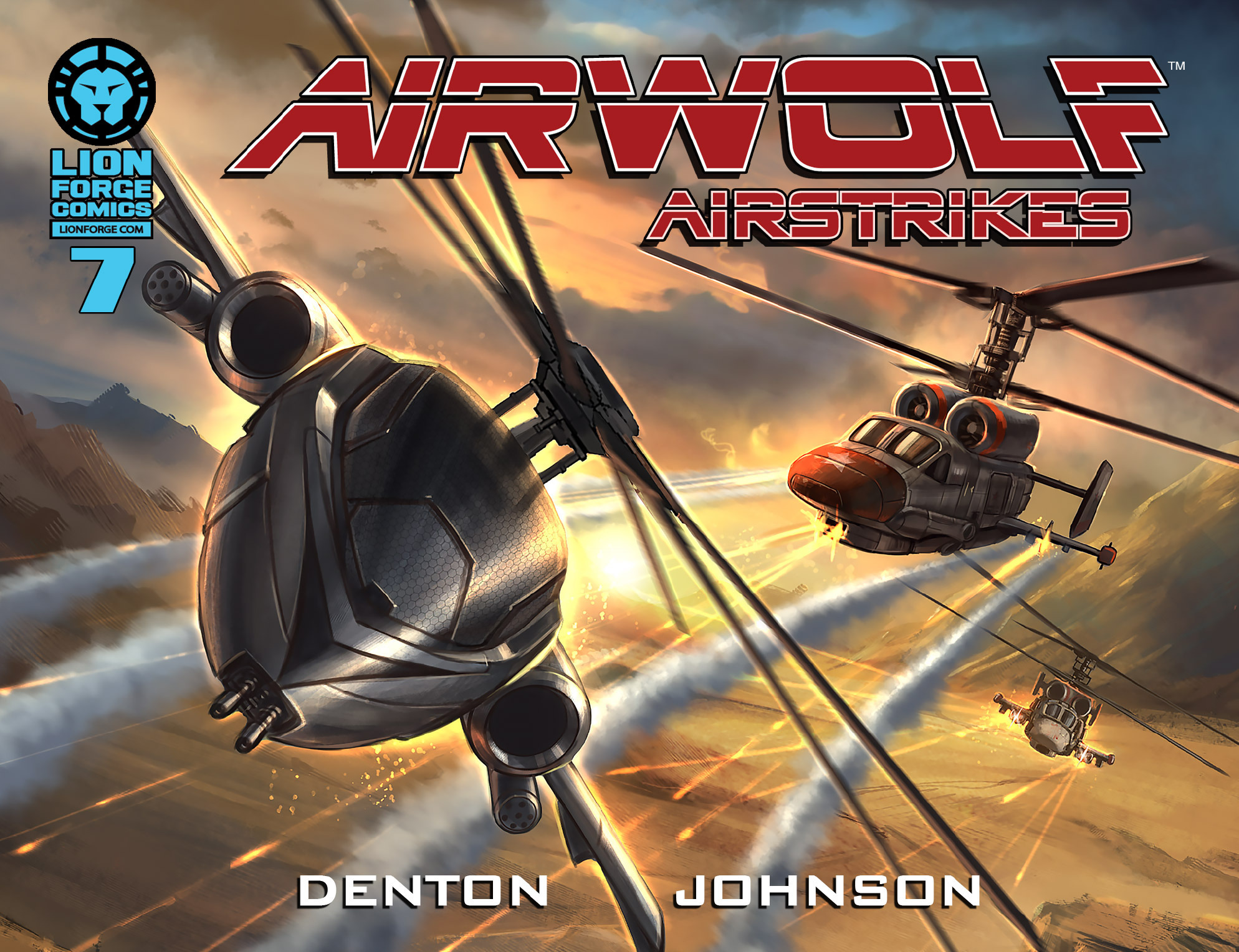 Read online Airwolf Airstrikes comic -  Issue #7 - 2