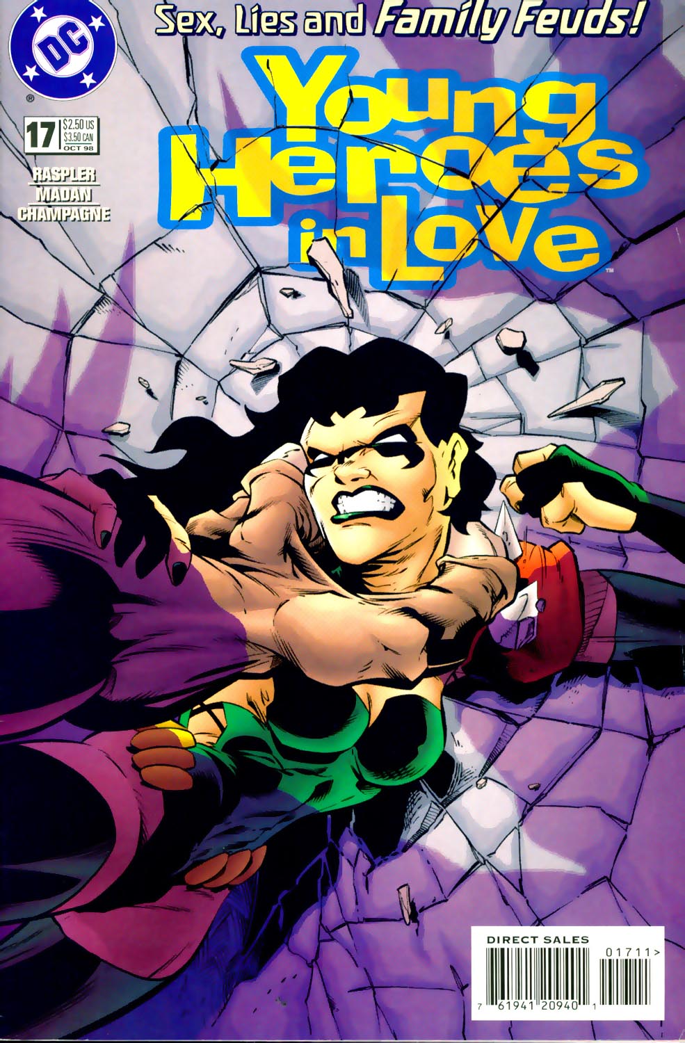 Read online Young Heroes in Love comic -  Issue #17 - 2