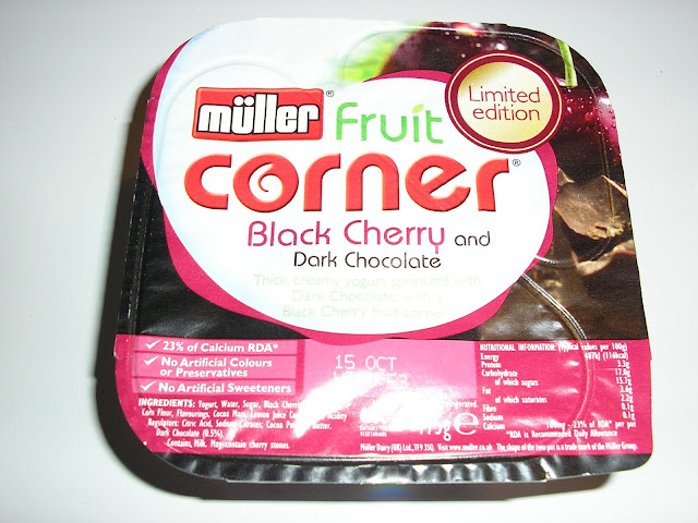 Muller Black Cherry and Dark Chocolate