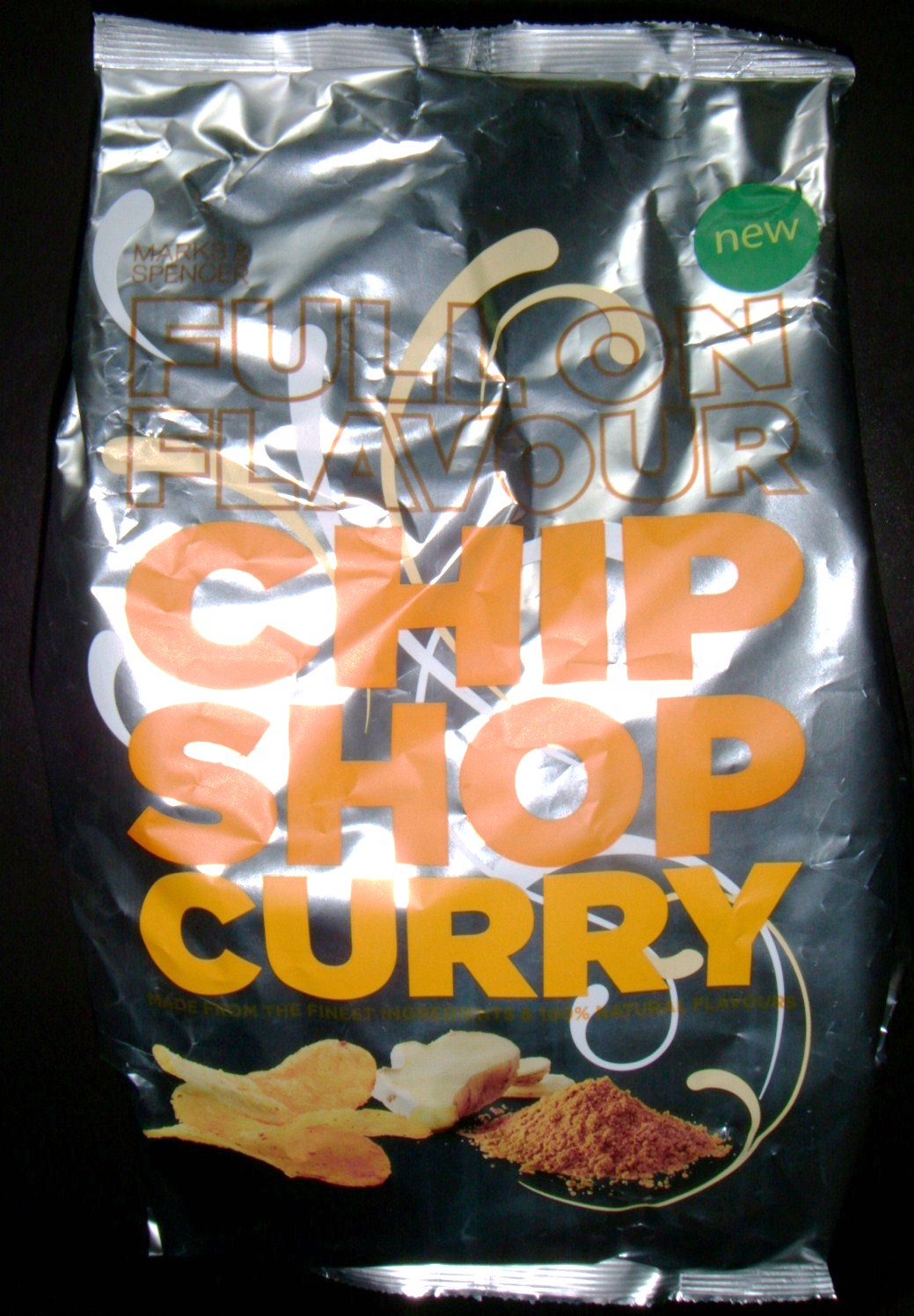 FOODSTUFF FINDS Chip Shop Curry [Crisps] (Marks and Spencer’s) [By