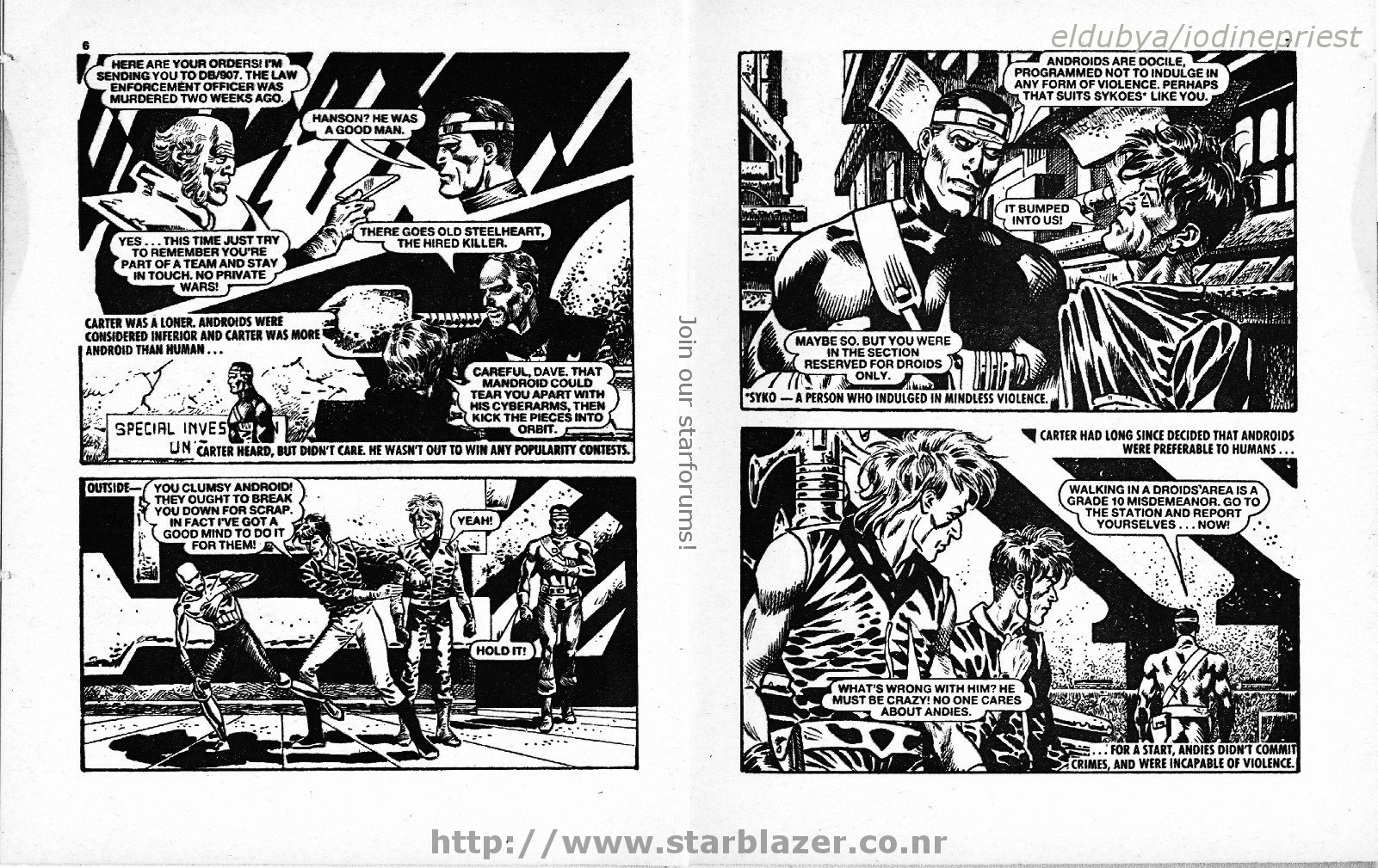 Read online Starblazer comic -  Issue #179 - 5