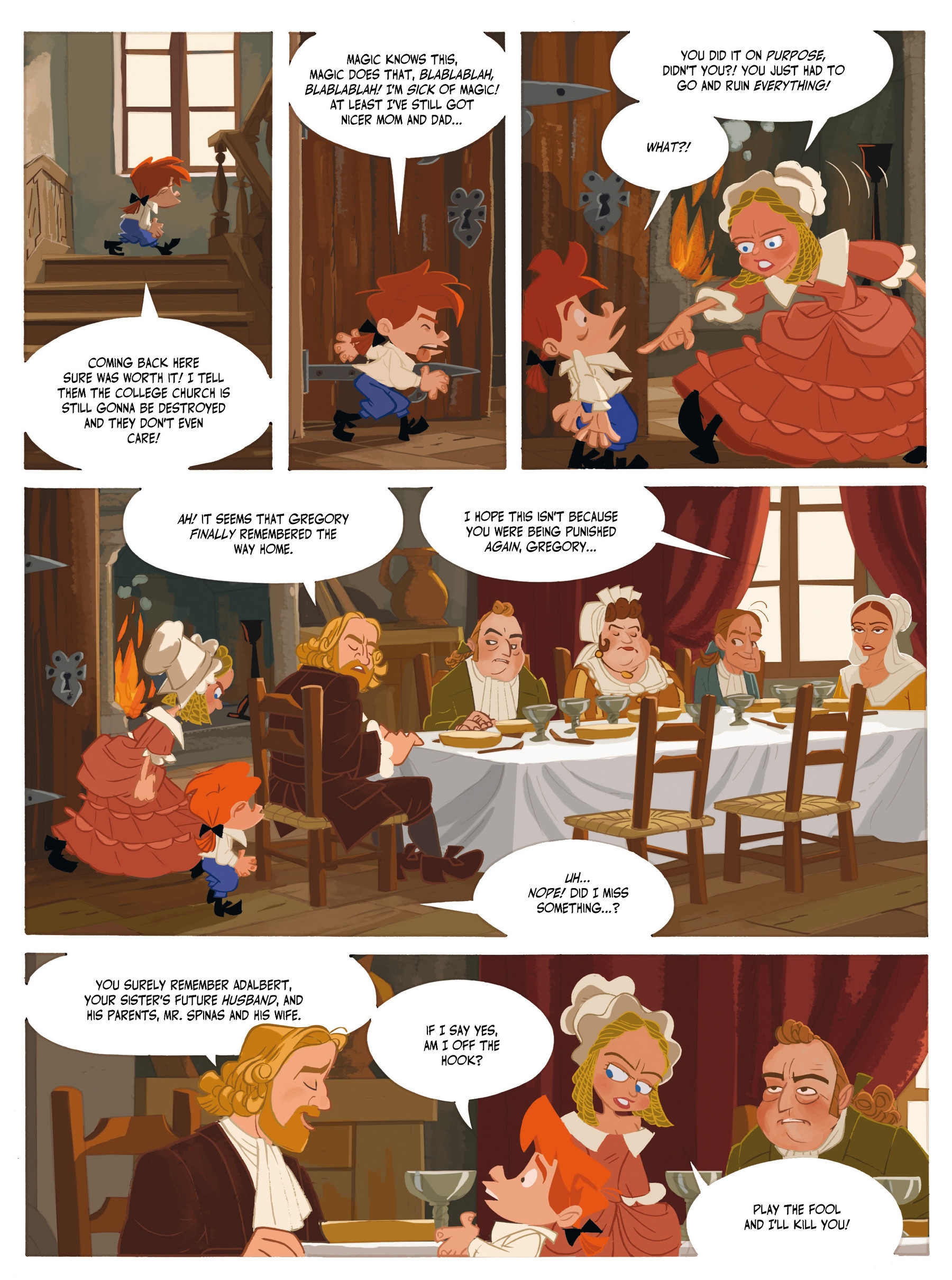 Read online Gregory and the Gargoyles comic -  Issue #3 - 24