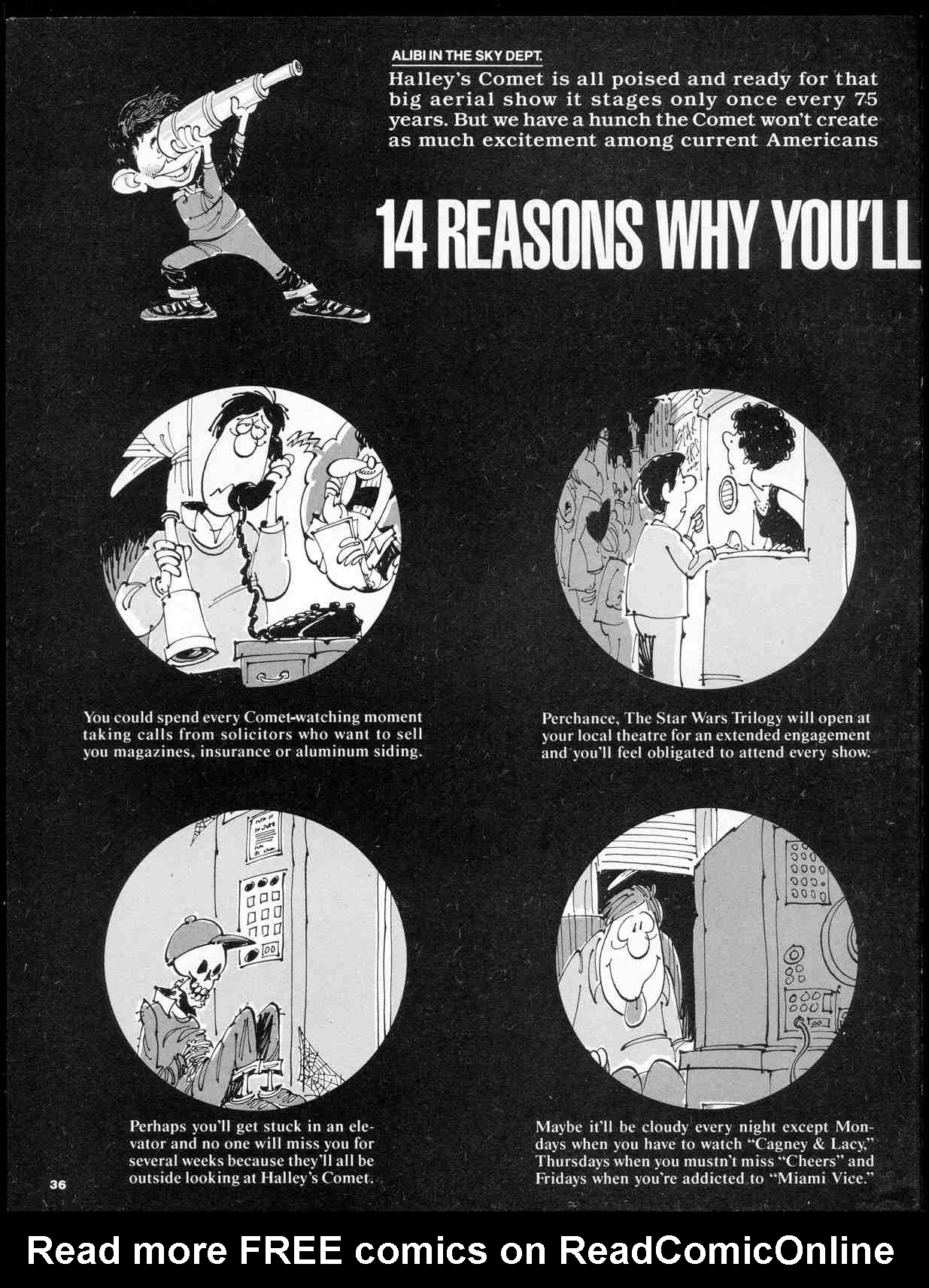 Read online MAD comic -  Issue #259 - 38