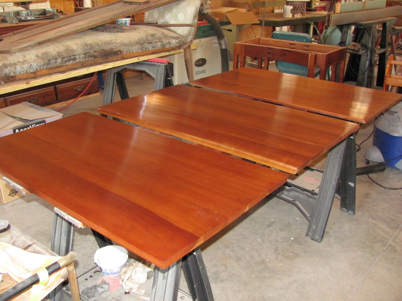 Thomas Nelson Furniture Restoration Cherry Drop Leaf Dining Table