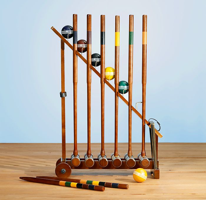 Content in a Cottage Croquet, Horseshoes or Bocce Ball? Lawn Games