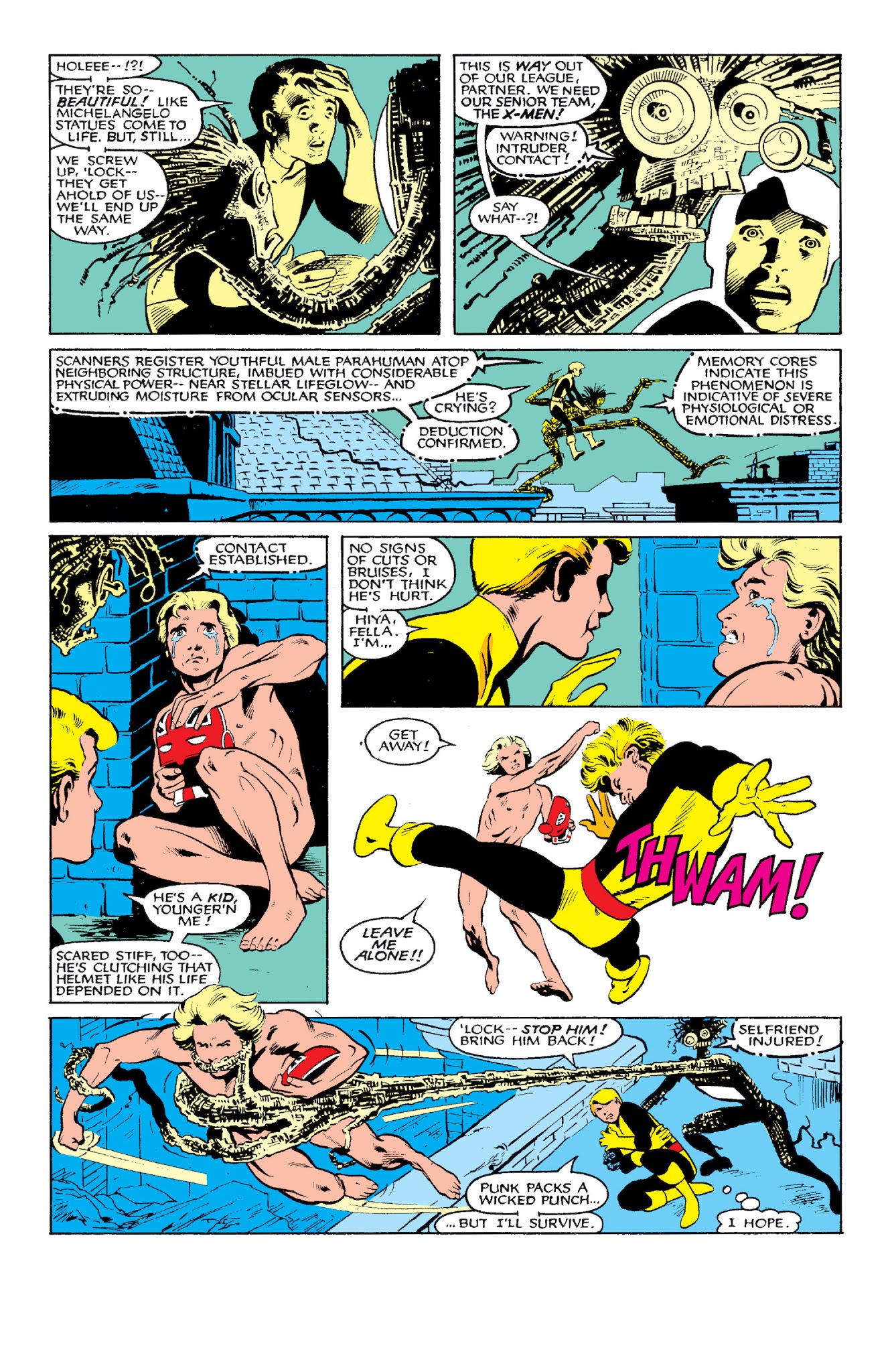 Read online New Mutants Classic comic -  Issue # TPB 6 - 123
