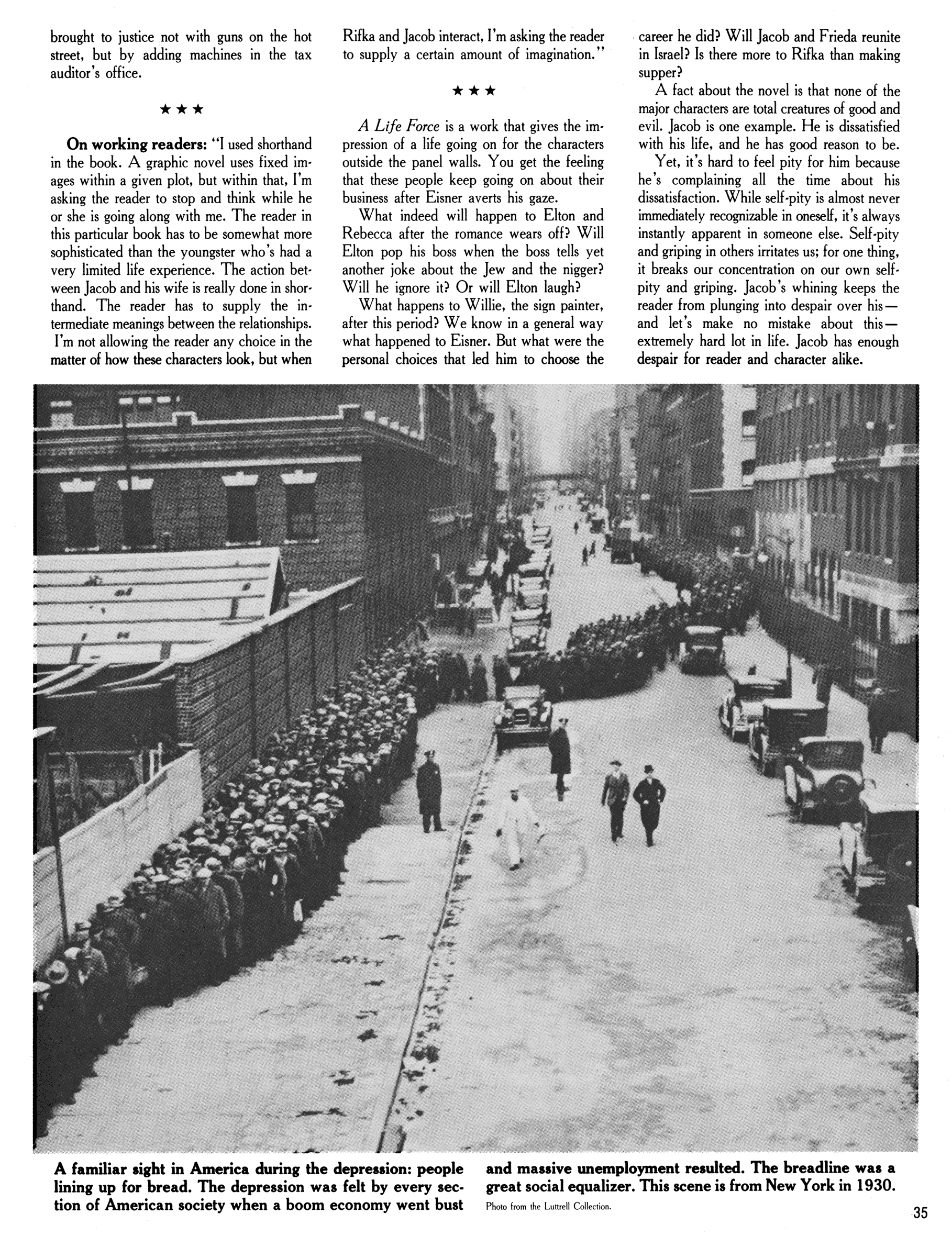 Read online Will Eisner's Quarterly comic -  Issue #6 - 37