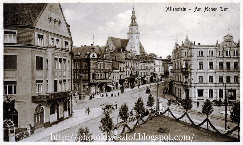 Olsztyn, fotografia i trochę historii ...: Olsztyn na starych ...