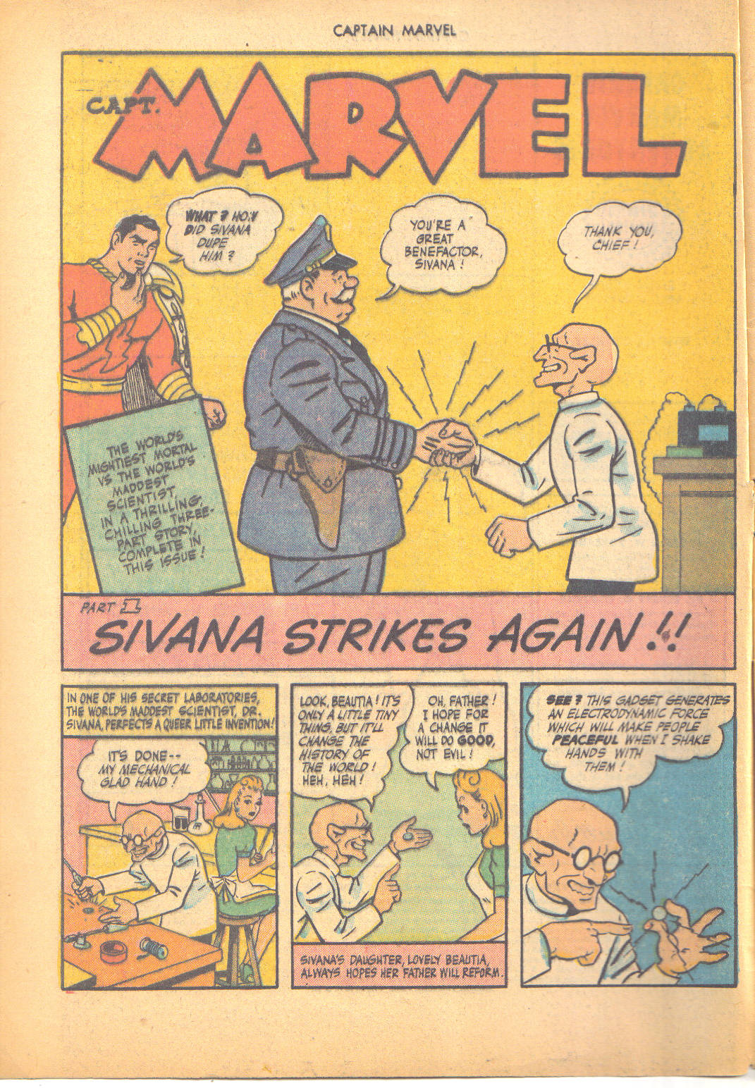 Read online Captain Marvel Adventures comic -  Issue #58 - 4