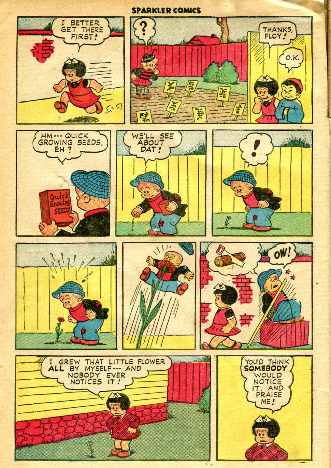 Read online Sparkler Comics comic -  Issue #42 - 14
