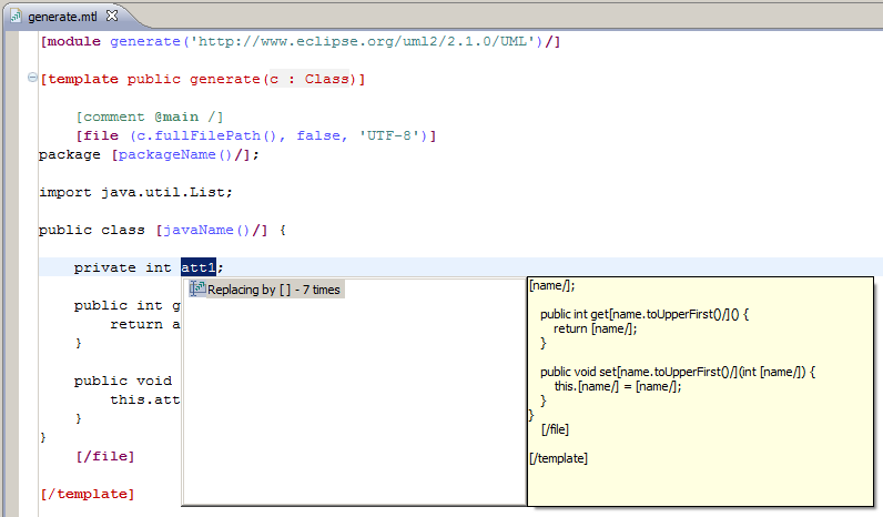 Jo MD blog: Rapid Text Replacement in an M2T approach