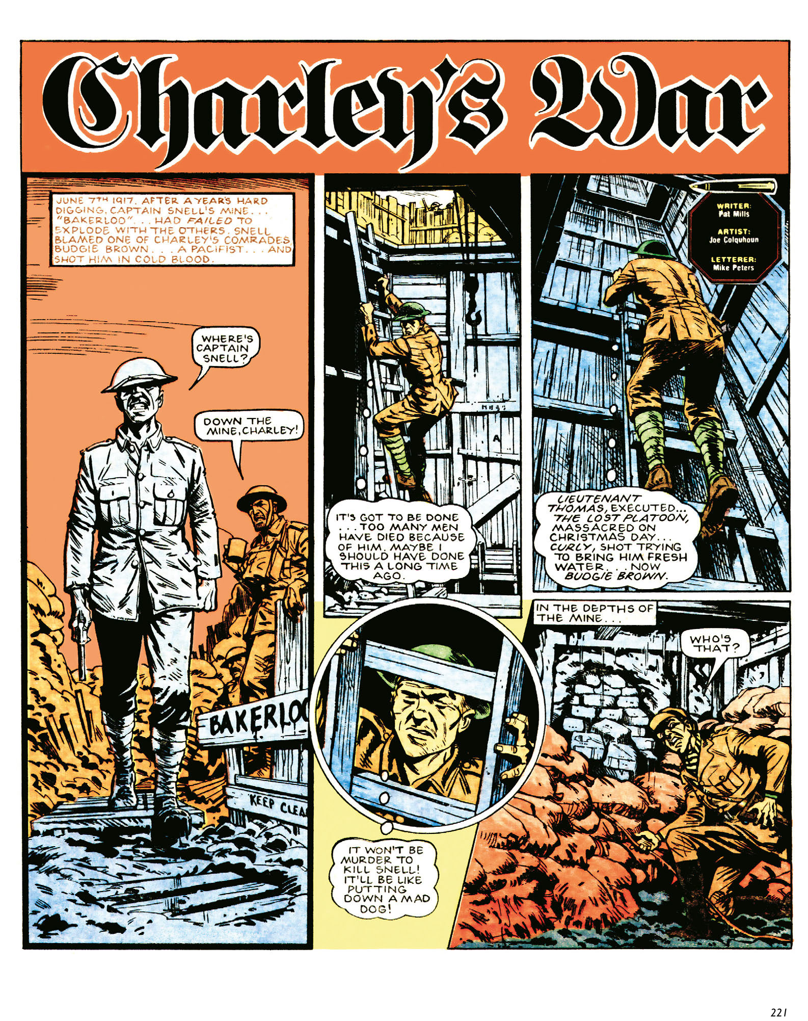 Read online Charley's War: The Definitive Collection comic -  Issue # TPB 2 - 221