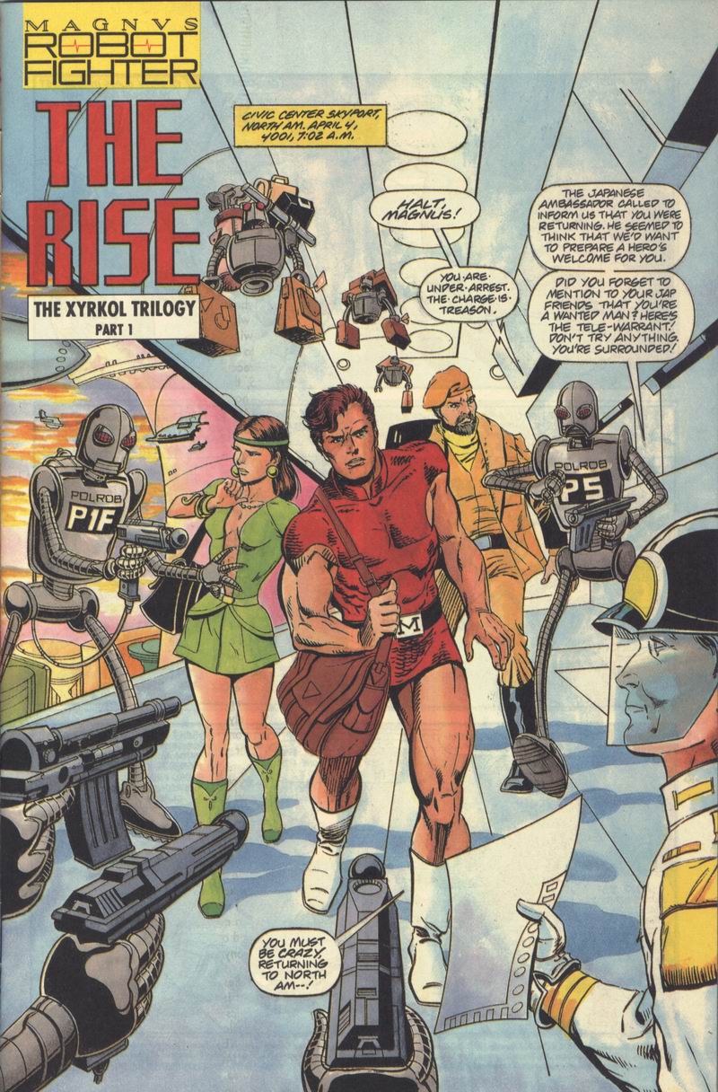 Read online Magnus Robot Fighter (1991) comic -  Issue #9 - 2