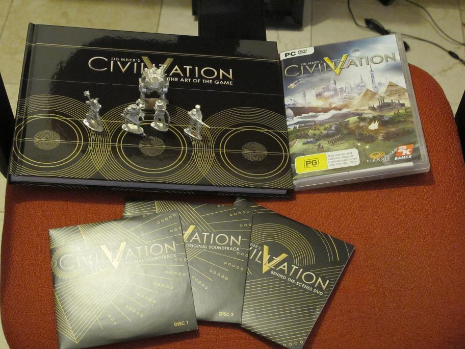 Civilization V Collector's Edition has arrived!