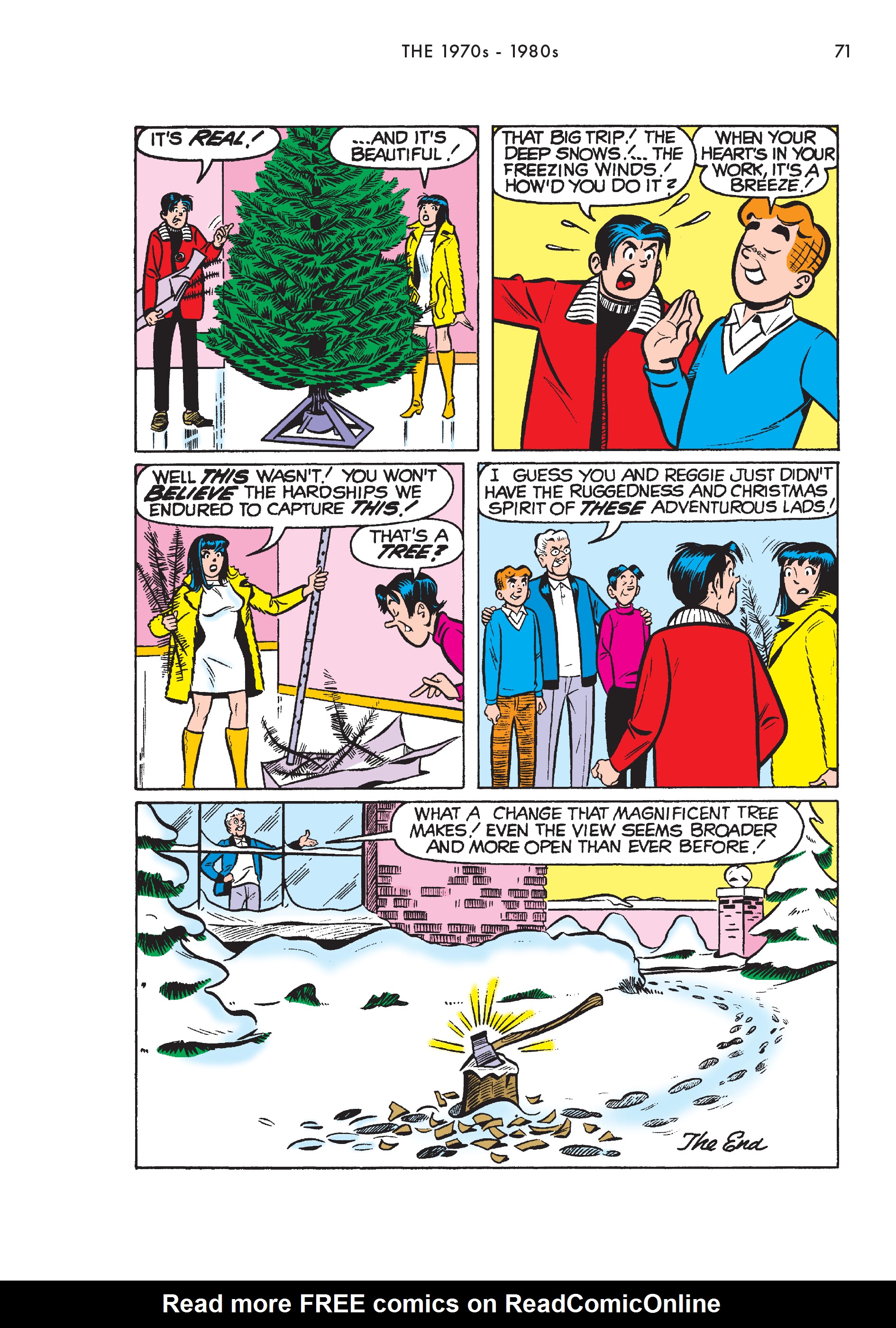 Read online The Best of Archie: Christmas Comics comic -  Issue # TPB (Part 1) - 70