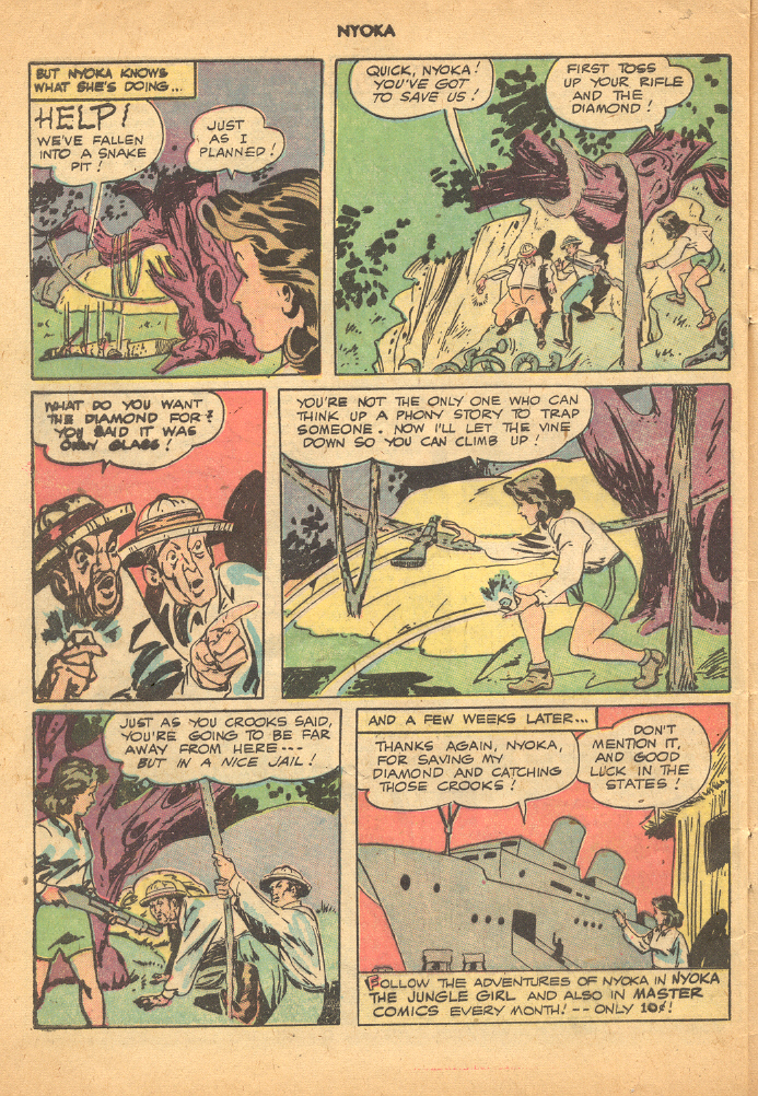 Read online Nyoka the Jungle Girl (1945) comic -  Issue #20 - 32