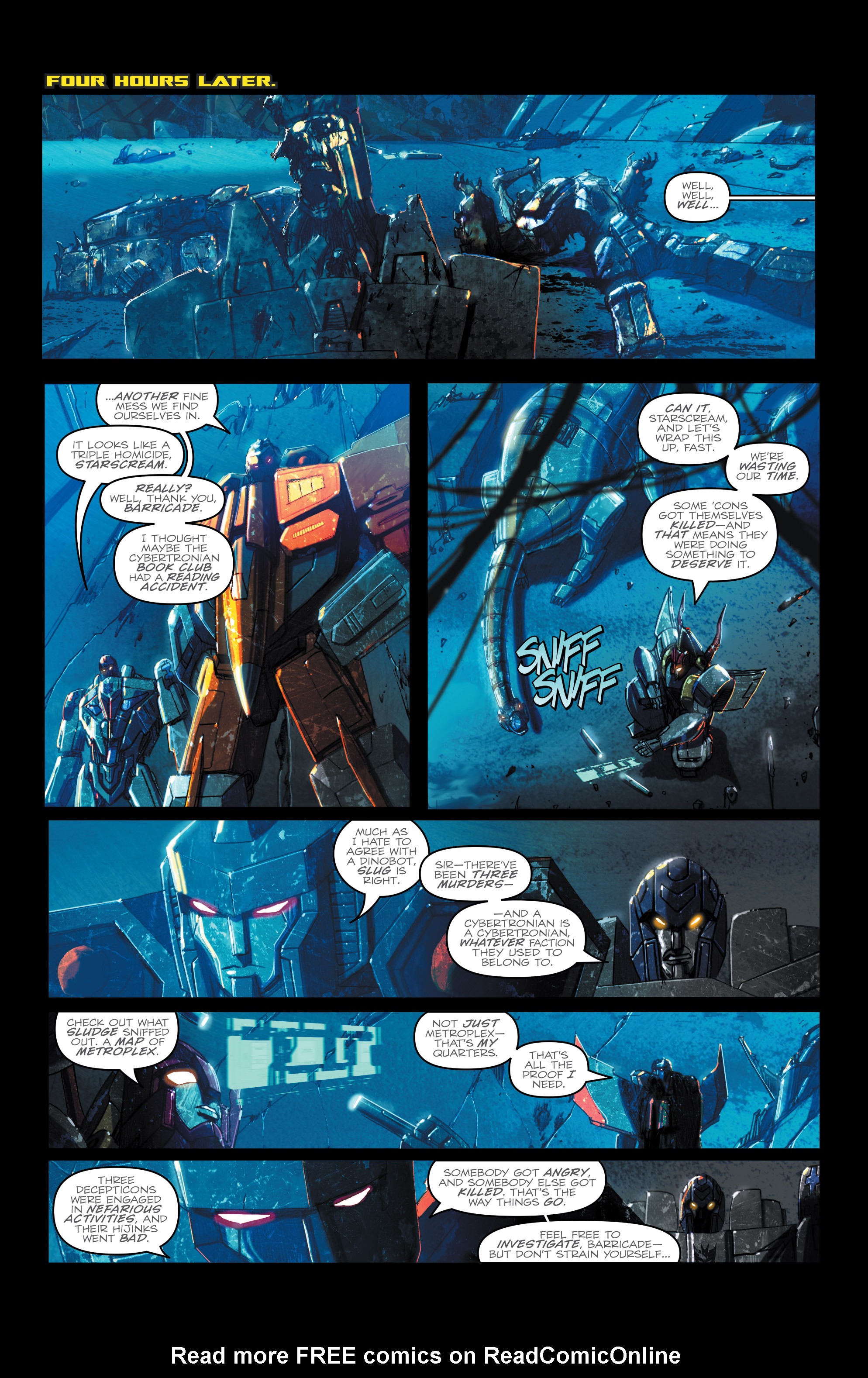 Read online The Transformers: Punishment comic -  Issue # Full - 6