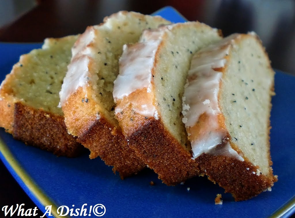 What A Dish! AlmondPoppy Seed Quick Bread