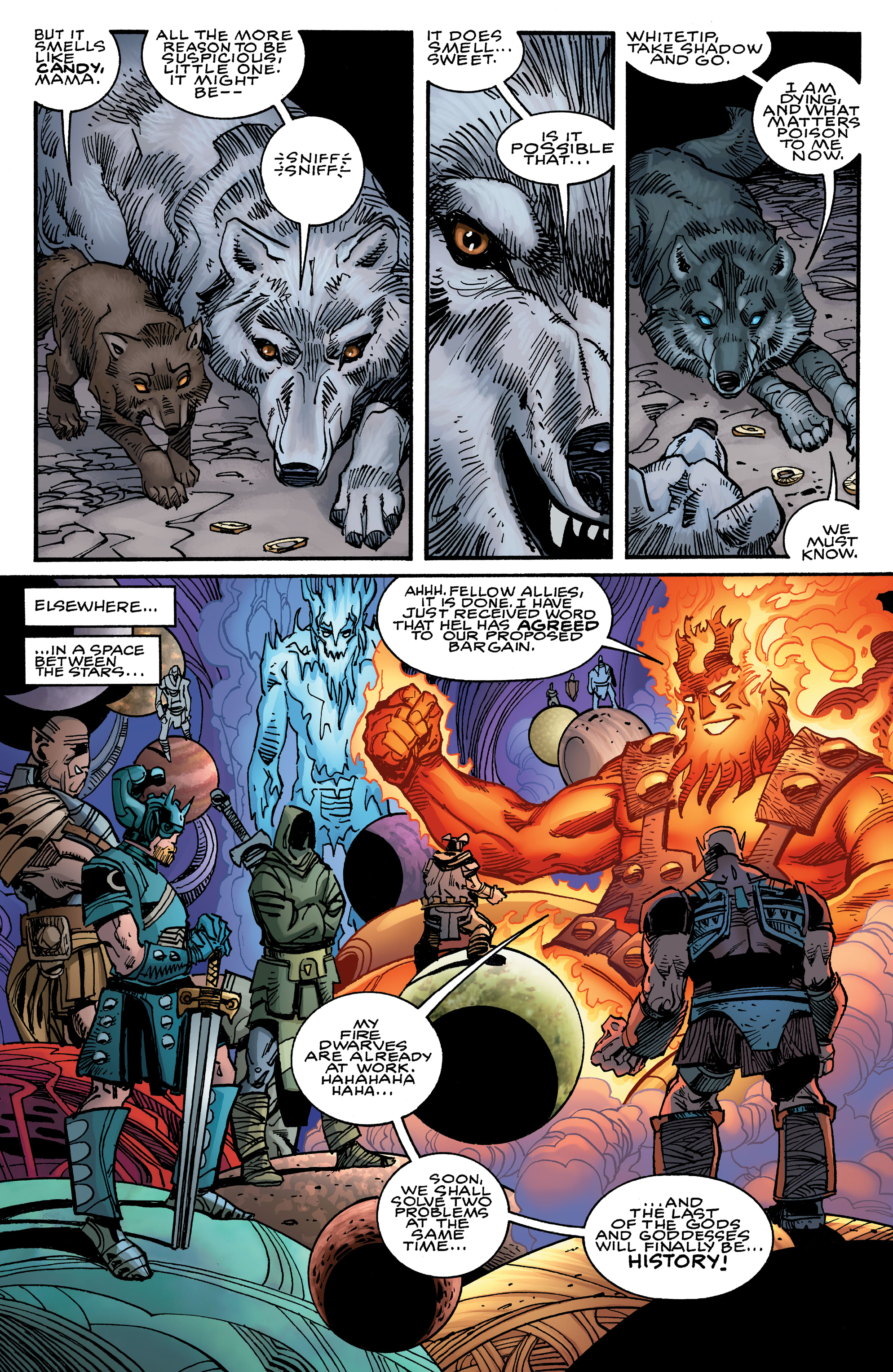 Read online Ragnarok: The Breaking of Helheim comic -  Issue #4 - 21
