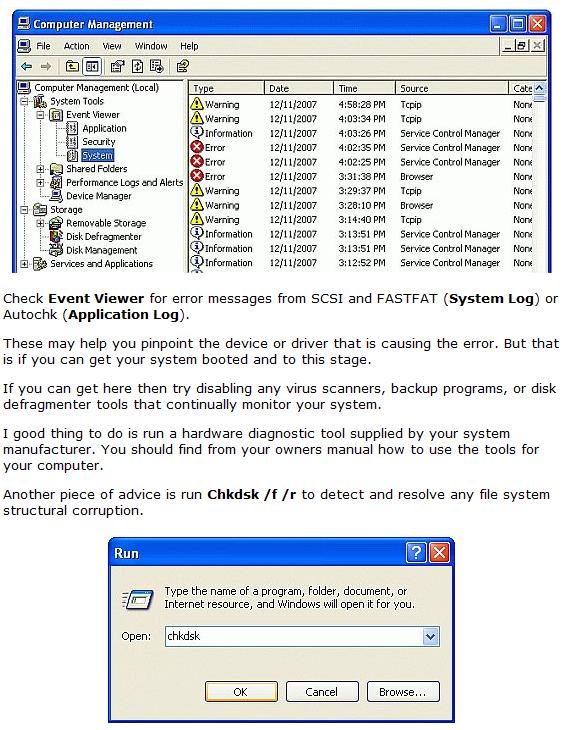 TECHIES Stop 0x00000023 (or) 0x00000024 NTFS_FILE_SYSTEM