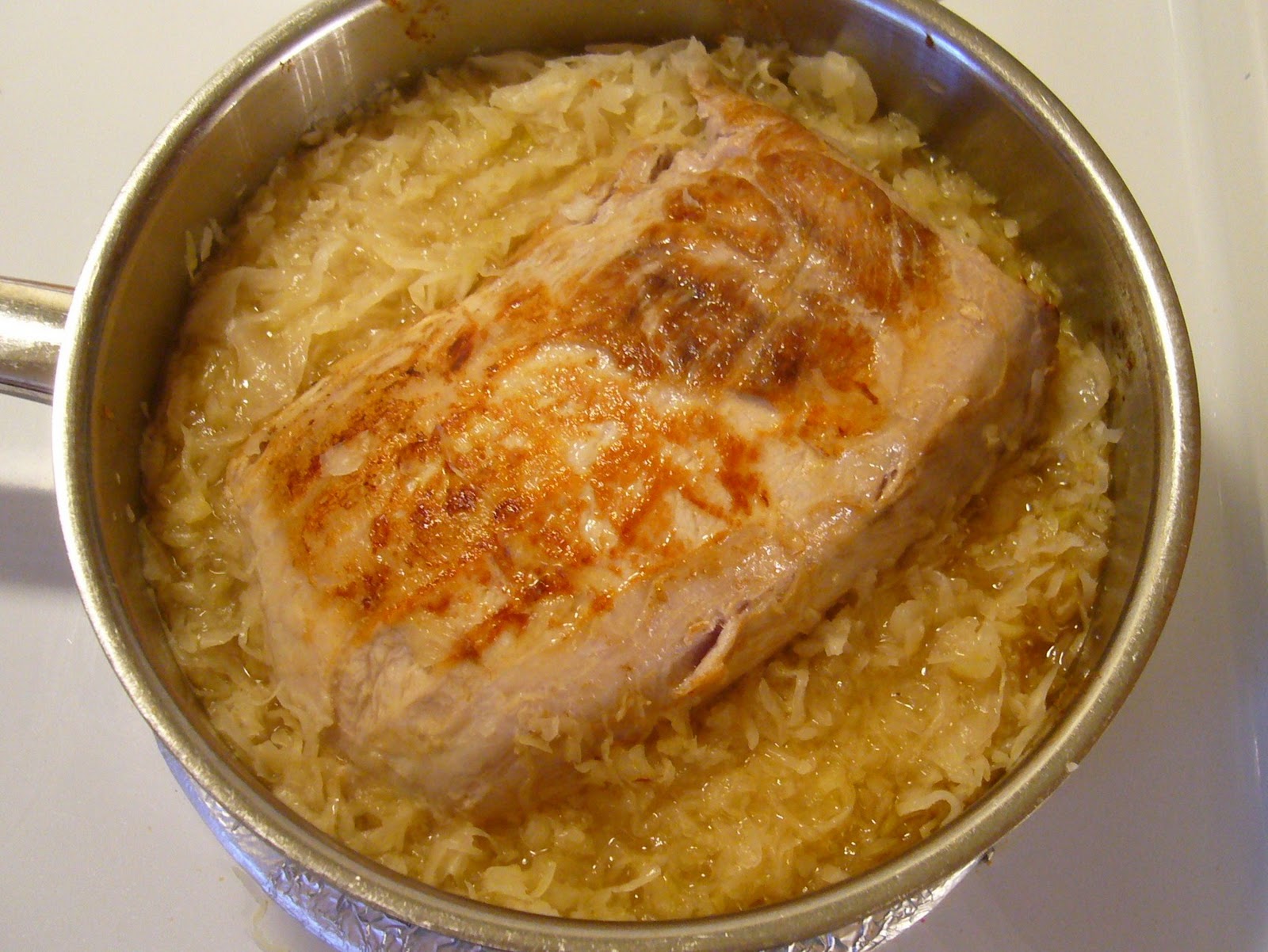 Nurturing Cuisine Pork Loin and Sauerkraut