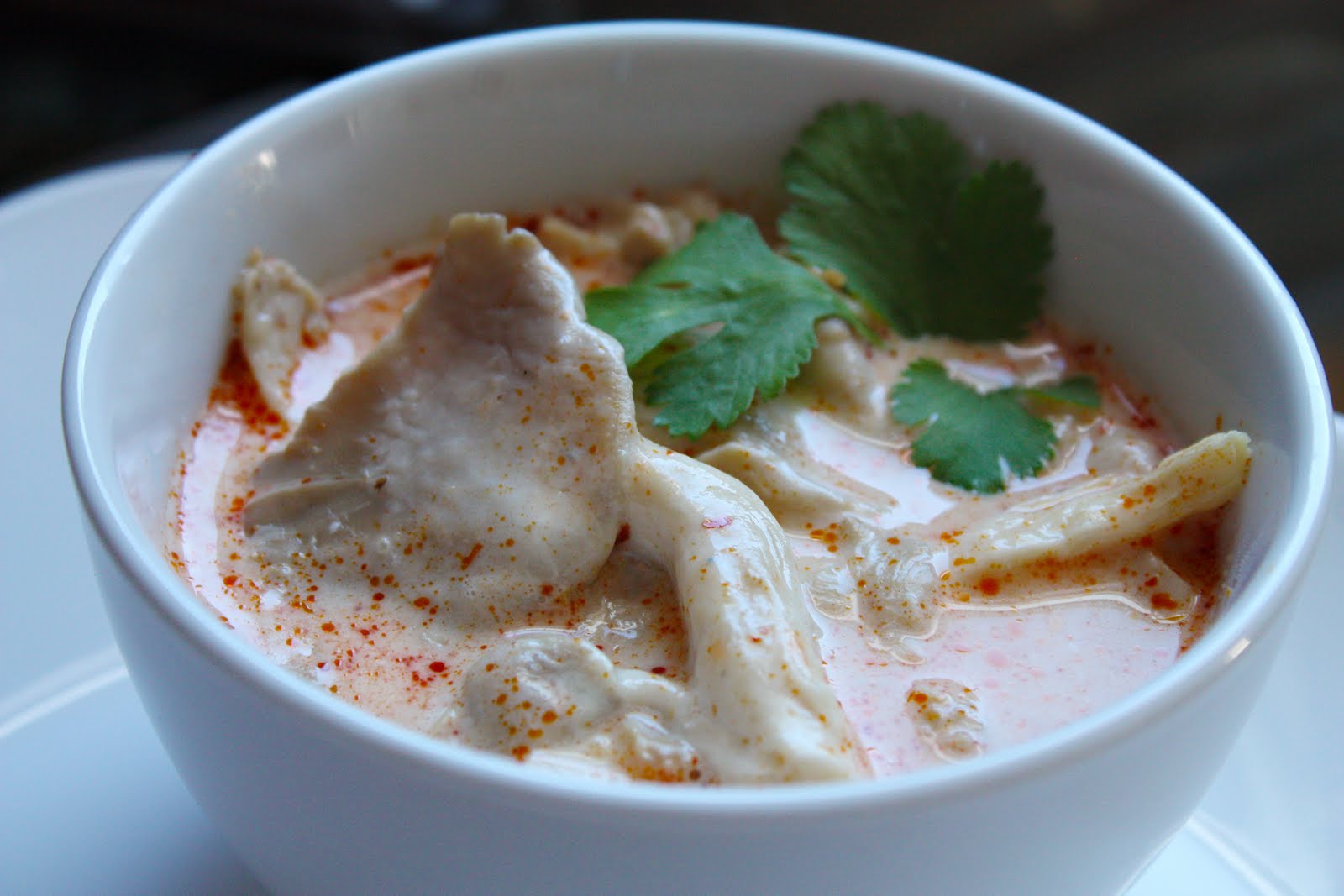 Tom Kha Gai - Thai Coconut Galangal Chicken Soup