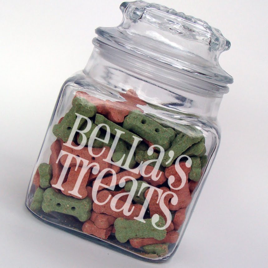 LuckyPups Blog New Personalized Treat Jars Now Available