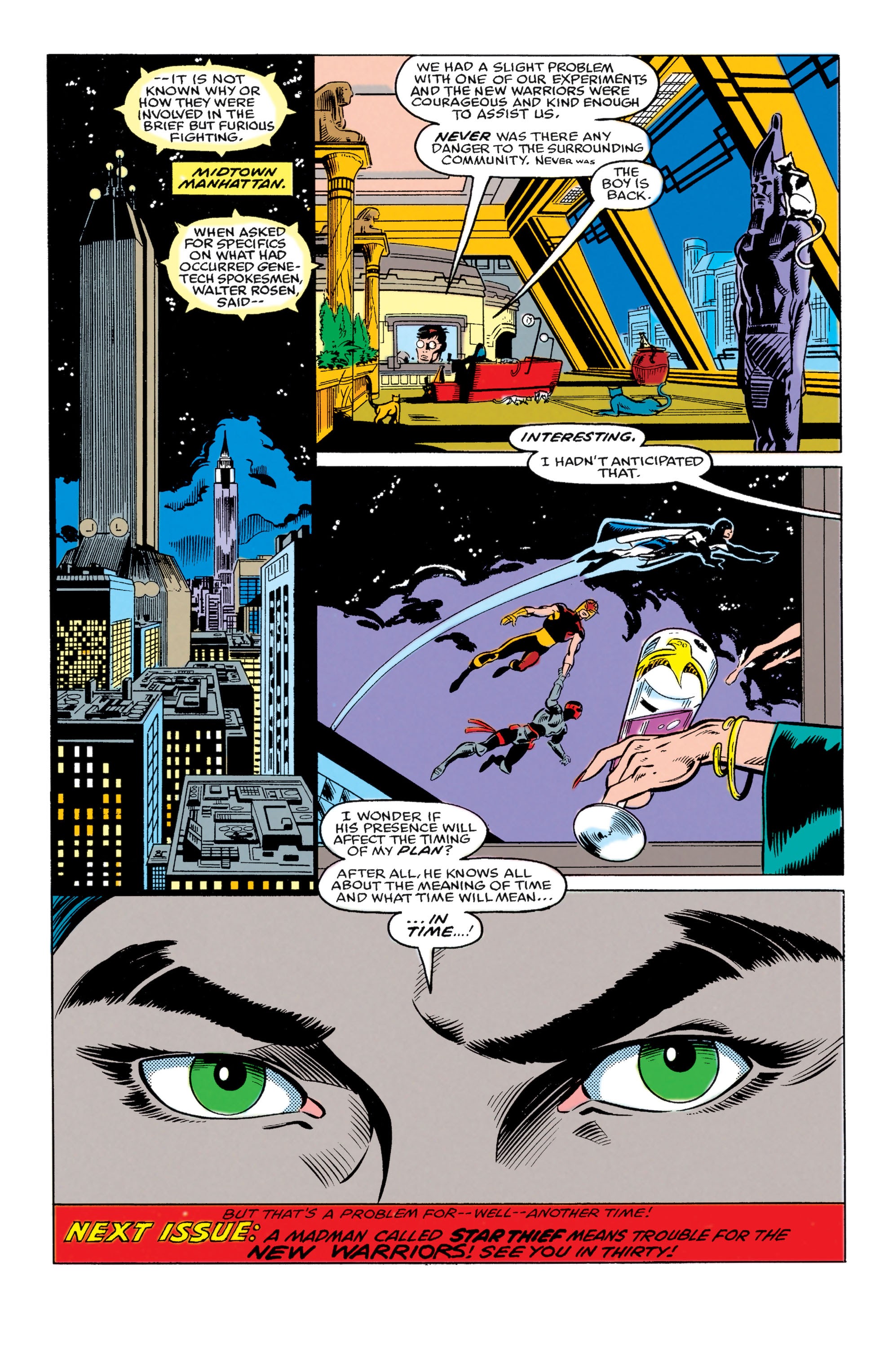 Read online The New Warriors comic -  Issue #4 - 23