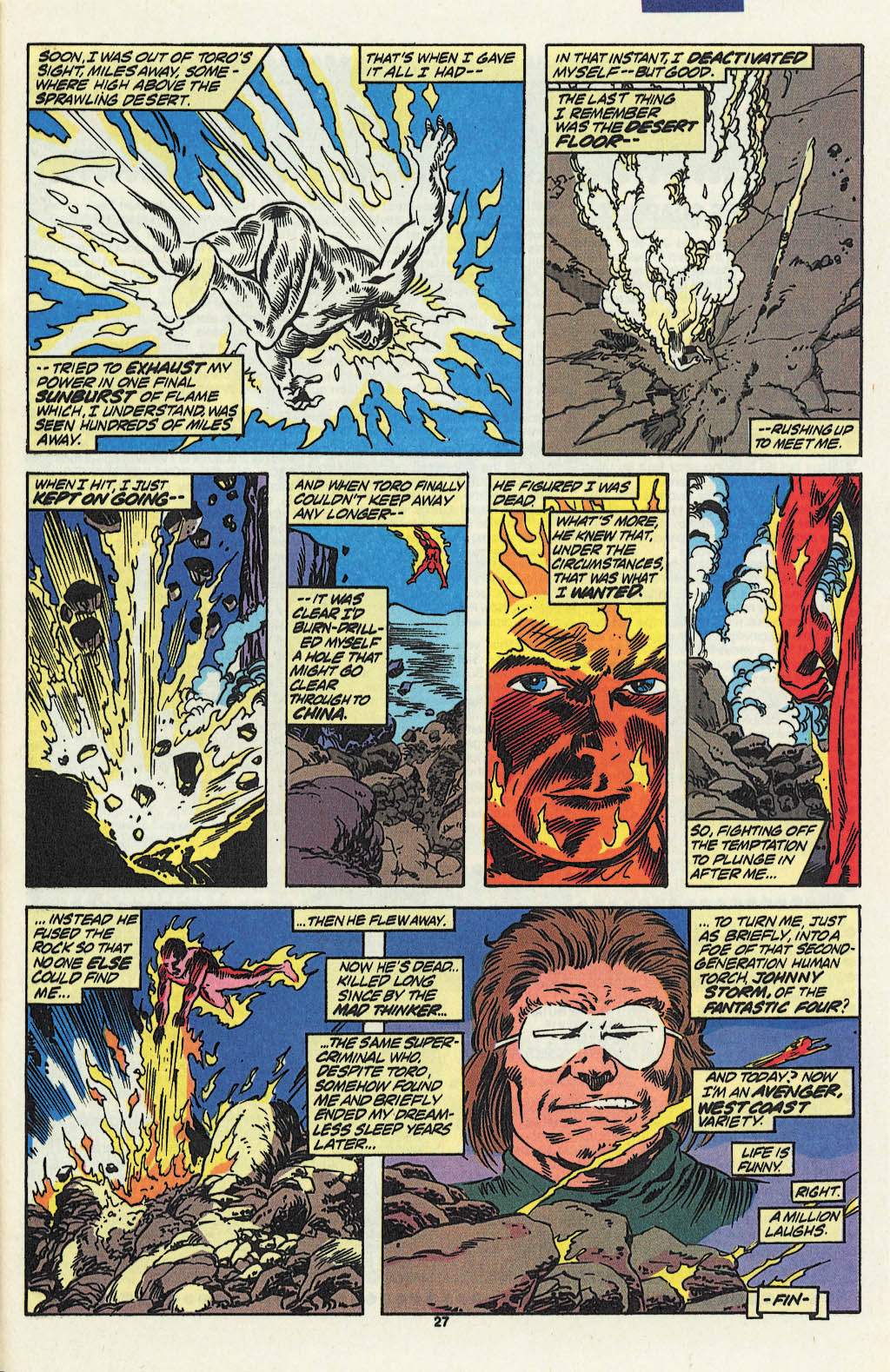 Read online The Saga of the Original Human Torch comic -  Issue #4 - 22