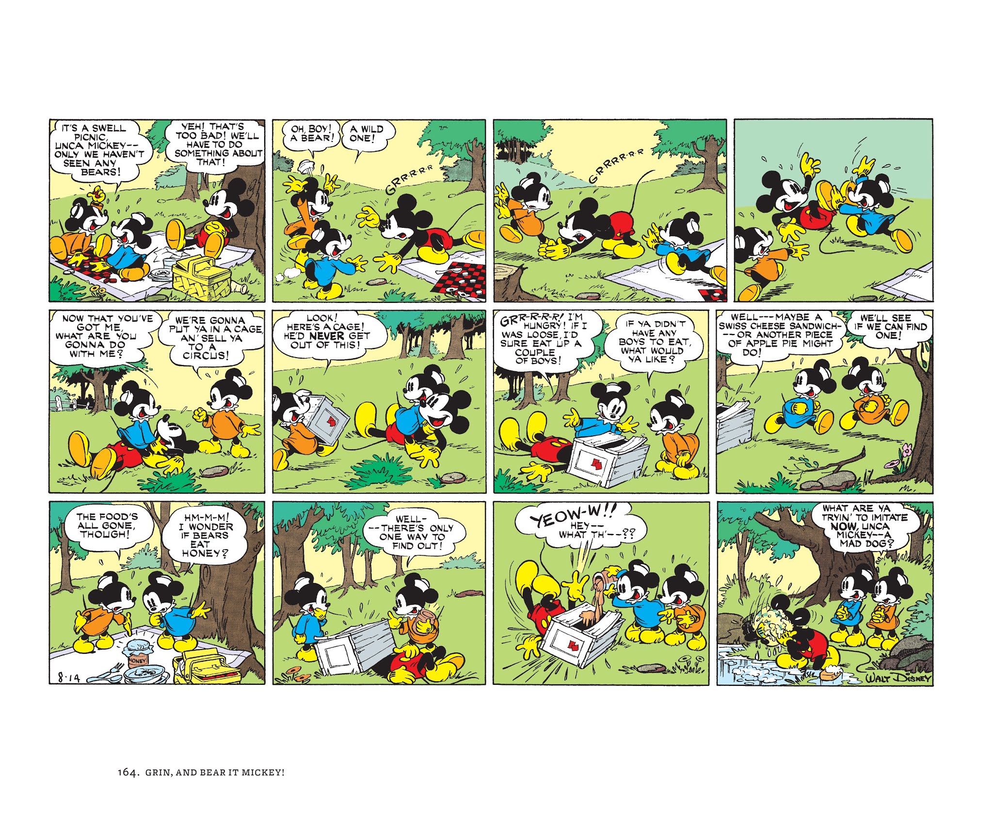 Read online Walt Disney's Mickey Mouse Color Sundays comic -  Issue # TPB 2 (Part 2) - 64