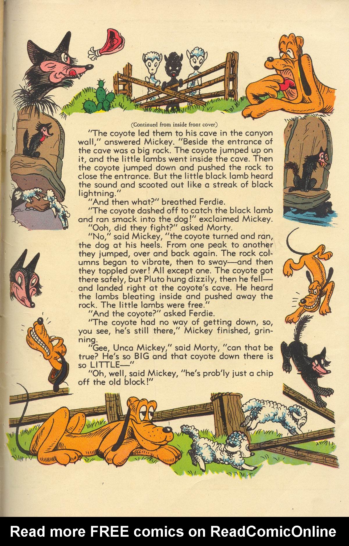 Read online Walt Disney's Comics and Stories comic -  Issue #60 - 35