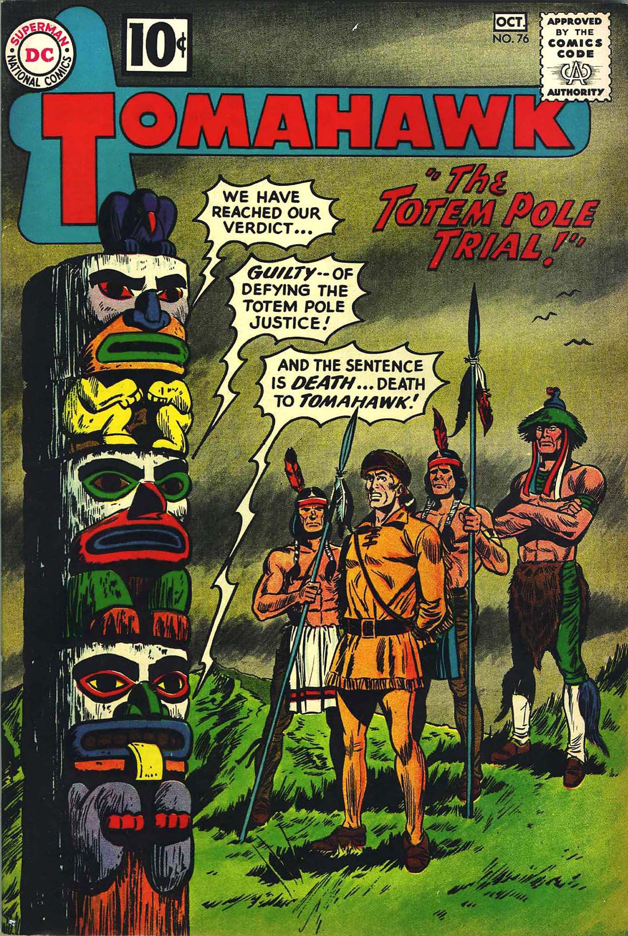 Read online Tomahawk comic -  Issue #76 - 1