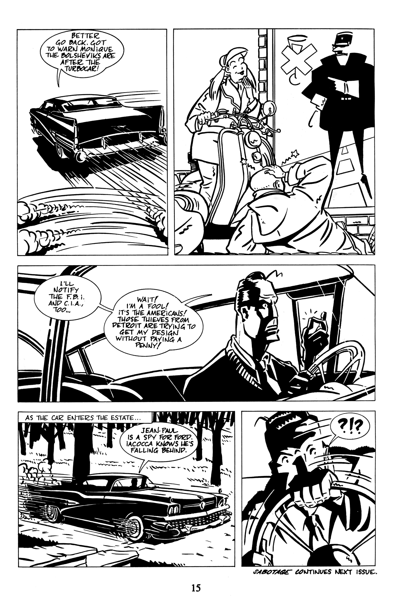 Read online Cheval Noir comic -  Issue #32 - 17