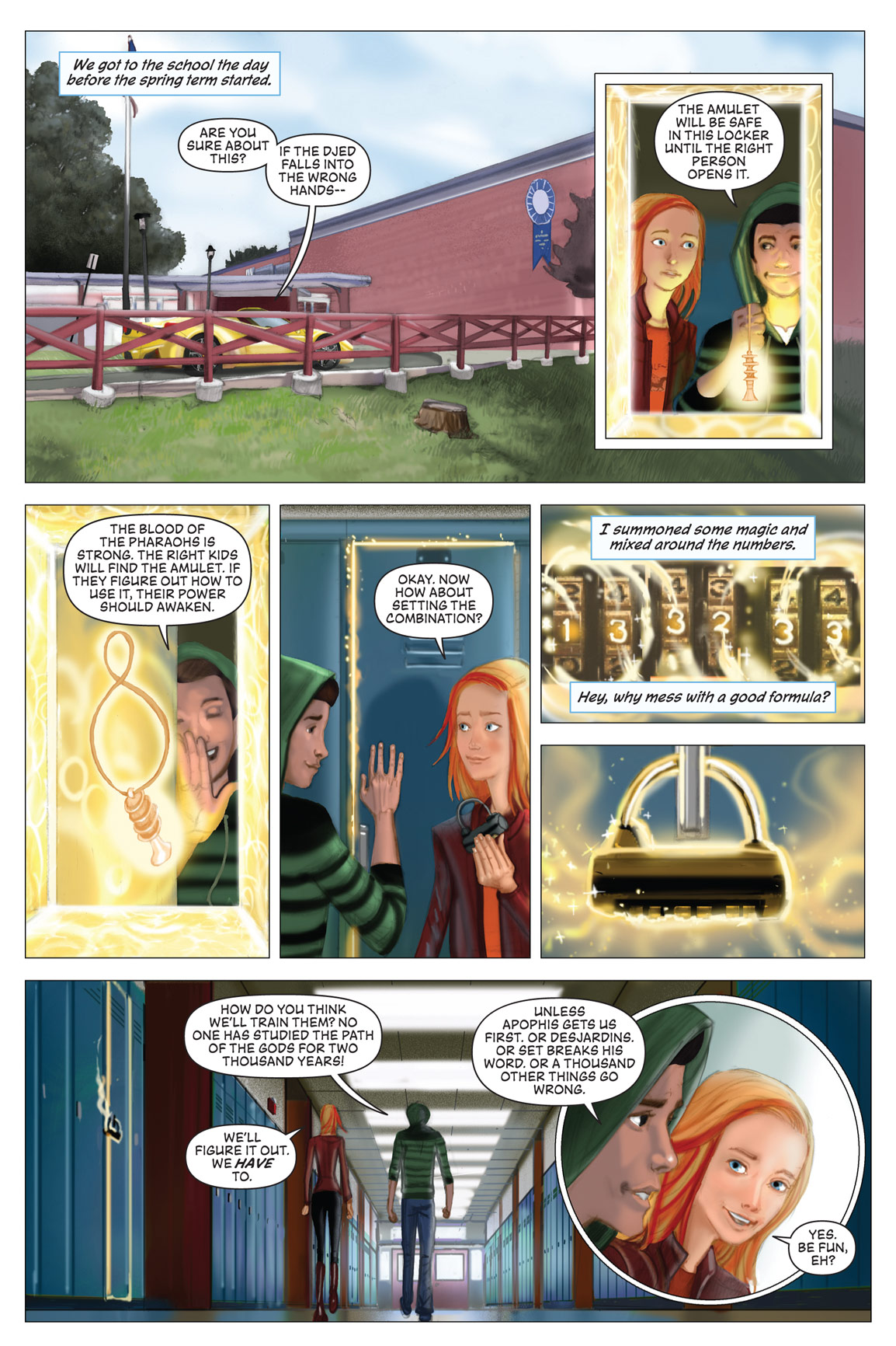 Read online The Kane Chronicles comic -  Issue # TPB 1 - 189